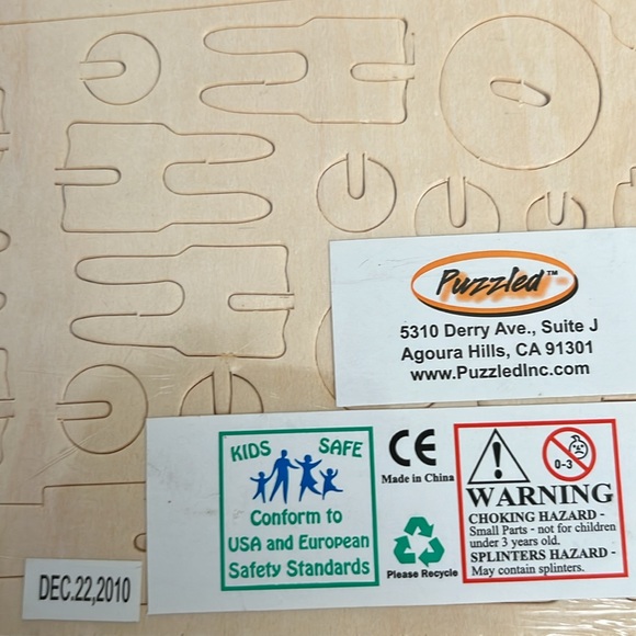 Ancient Sailboat & Apache Helicopter Wood Craft Puzzles - Picture 7 of 9